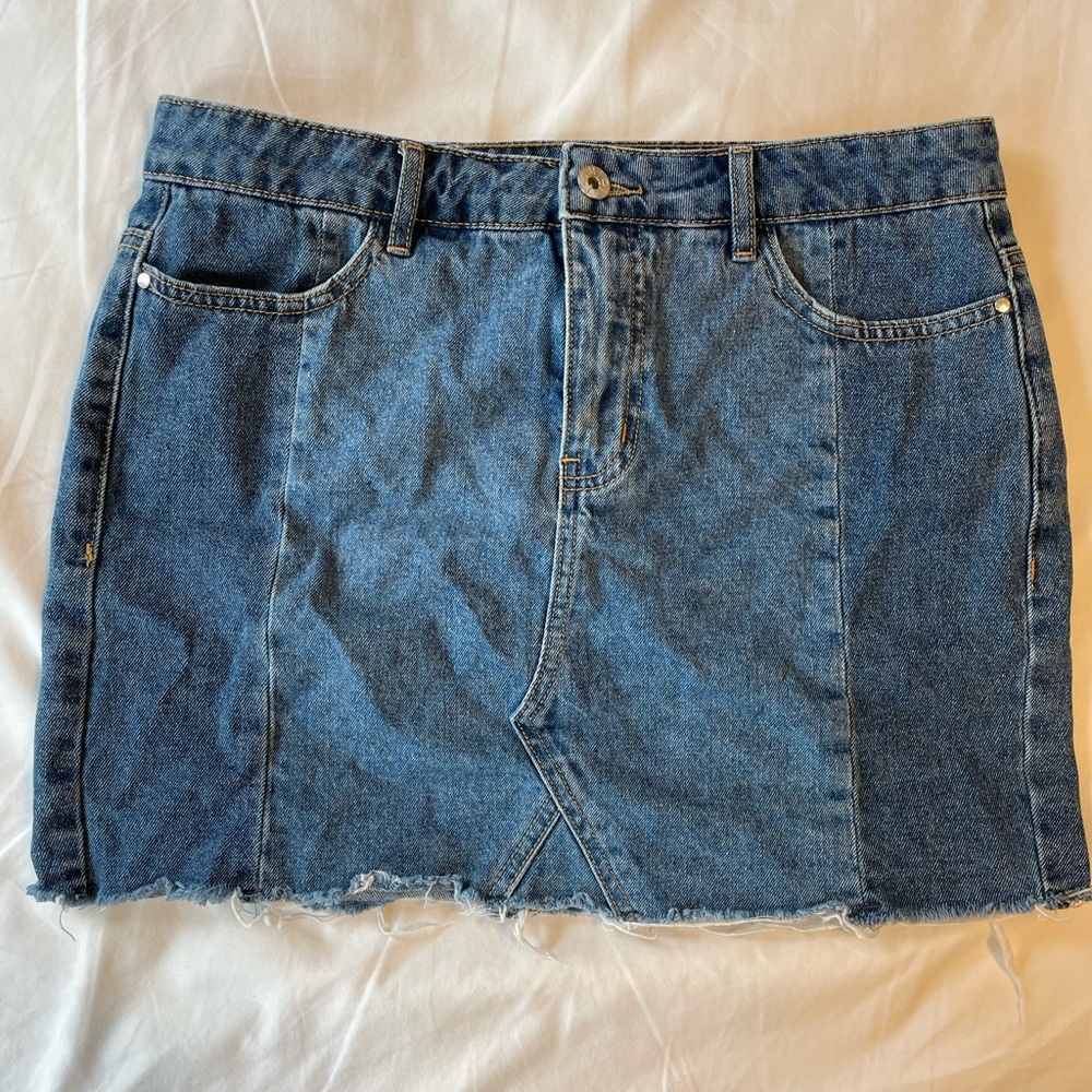 Vera Moda Denim Mini Skirt